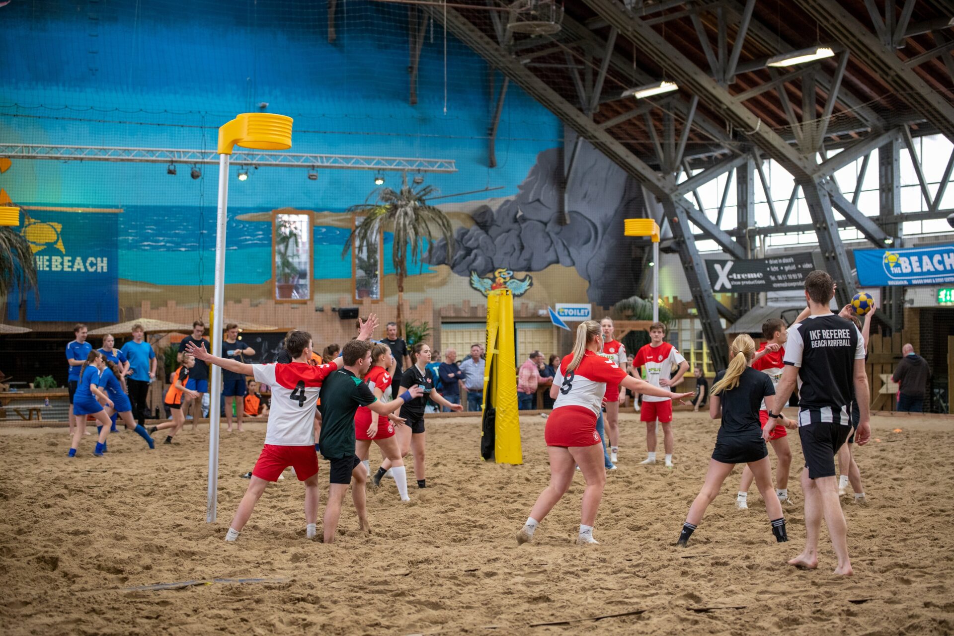 Kom beachkorfballen tijdens Beachkorfbal Indoor op 22 februari!