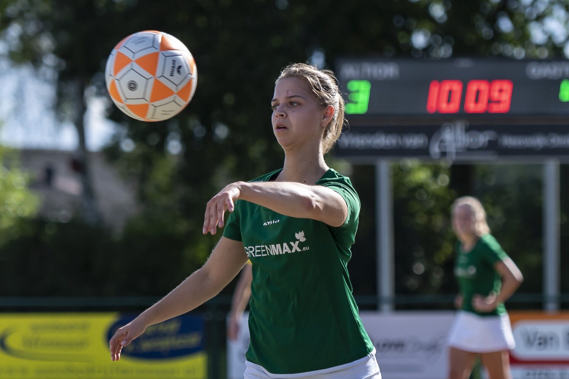 Dameskorfbal Topklasse 2024-2025 veld, speelronde 1