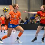 Roos Scherrenburg met TeamNL Korfbal op de Korfbal Challenge: ‘Wel heel speciaal om hier te staan’