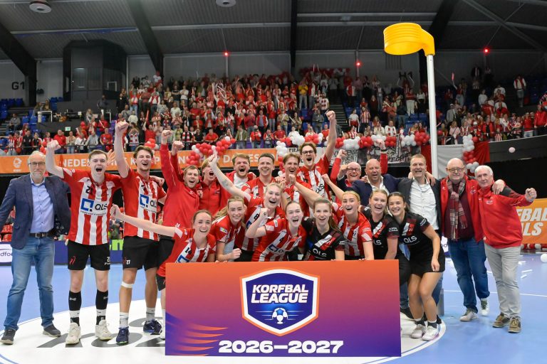 DeetosSnel/QLS promoveert naar de Korfbal League